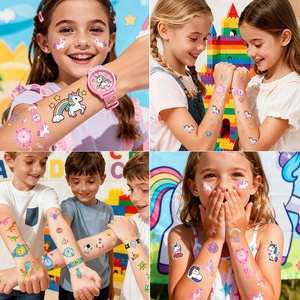 <span class=keywords><strong>นาฬิกา</strong></span>ข้อมือเรืองแสงรอยสักชั่วคราวกันน้ำเรืองแสงในที่มืดม้ากวางลายสัตว์สติ๊กเกอร์รอย<span class=keywords><strong>สัก</strong></span>สำหรับงานเลี้ยงวันเกิด - Product Image 4