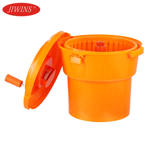<span class=keywords><strong>Essoreuse</strong></span> <span class=keywords><strong>à</strong></span> <span class=keywords><strong>salade</strong></span> commerciale en plastique PP <span class=keywords><strong>orange</strong></span> Jiwins Factory, 2,5/5 gallons, grande taille, outils de cuisine manuels pour hôtel et restaurant - Product Image 5