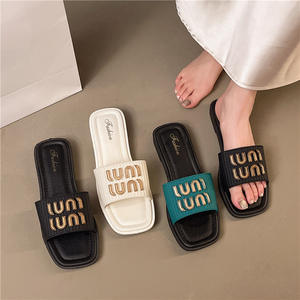 Nuevas sandalias de verano para mujer al por mayor para comercio exterior, modernas, versátiles, antideslizantes y resistentes al desgaste - Product Image 1