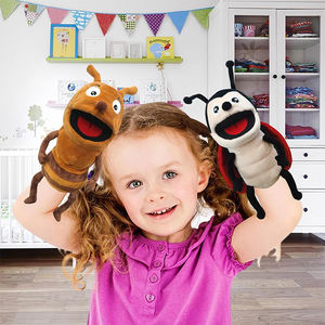 Marioneta de Mano de Peluche Realista de Alta Calidad V426 con Boca Móvil, Marionetas de Hormigas de Peluche Suaves, Juguete de Cuentos, Juego de Roles, Espectáculo - Product Image 4