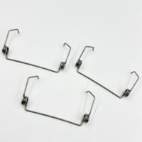Ressort de torsion à double spirale personnalisé en acier inoxydable, laiton, cuivre, caoutchouc, fil de piano, usage industriel pour serrure de porte
