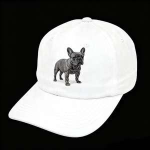 Customizável bordado 3D Baseball Cap Sporty Pet <span class=keywords><strong>Hat</strong></span> com a imagem do seu amado Pet - Product Image 5