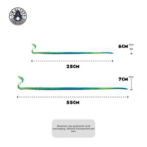 <span class=keywords><strong>Cobra</strong></span> in Vetro Stampata in 3D, Regalo Decorativo Artigianale, <span class=keywords><strong>Serpente</strong></span> Flessibile e Mobile, Creativo e Fatto a Mano - Product Image 3