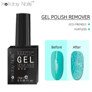 Hot Selling 15Ml Magic Remover Soak Off Uv Gel Polish Cleaner Nail Gel Polish Remover A Lot In Stock