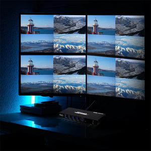 Tesmart 4x4 4K cho <span class=keywords><strong>HDMI</strong></span> Ma Trận Switcher với RS232 và Quad đa-người xem 3840*2160 30Hz Video Splitter & chuyển đổi - Product Image 5
