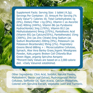 Servicio de Marca Privada: Tableta Efervescente para el Metabolismo e Inmunidad con Zinc y Vitamina B5 que Aumenta la Tasa Metabólica - Product Image 6