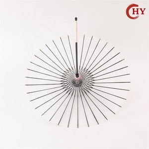 Vente en gros de parapluies japonais en papier pur dégradé de soie bambou artisanal cadeaux de fête de mariage parasol publicitaire - Product Image 6