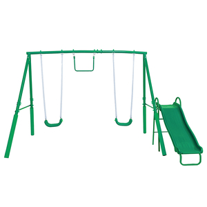 Mẫu Giáo Sân Chơi Ngoài Trời Kim Loại Đu Trẻ Em Vườn Trượt Đu Đặt Ngoài Trời Cho Trẻ Em - Product Image 3