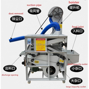 Máquina Multifuncional de Alta Eficiencia para la Limpieza de Granos Pequeños, Clasificadora, Eliminadora de Piedras y Colector de Polvo para Maíz y Trigo - Product Image 3