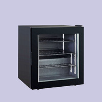 Réfrigérateur vitré profond 90L avec dégivrage automatique pour boissons