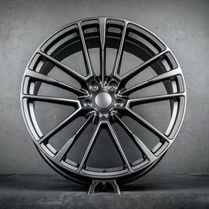 Jantes forgées personnalisées de 18, 19, 20, 21, 22, 24 pouces, 5x112, 5x120, design concave gris canon multi-rayons pour BMW M3 M4 <span class=keywords><strong>Audi</strong></span> <span class=keywords><strong>R8</strong></span> Landrover - Product Image 2