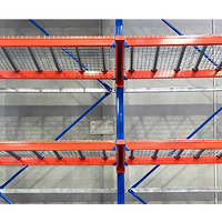 Rayonnages de palettes en acier galvanisé, séparateurs de rayonnages de stockage en treillis métallique à vendre