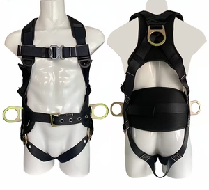 Harness Keselamatan ANSI CE 100% Poliester untuk Konstruksi, Harness Keselamatan Tubuh Penuh untuk Bekerja dengan Aman - Product Image 4