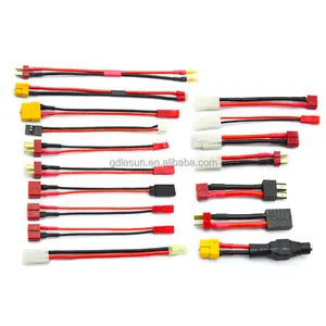 Amass Xt60 Xt90 Xt60h وصلة وصلة تمديد كابل 12awg 150mm تمديد محول أنثى ذكر كابل موصل لبطارية Rc Lipo