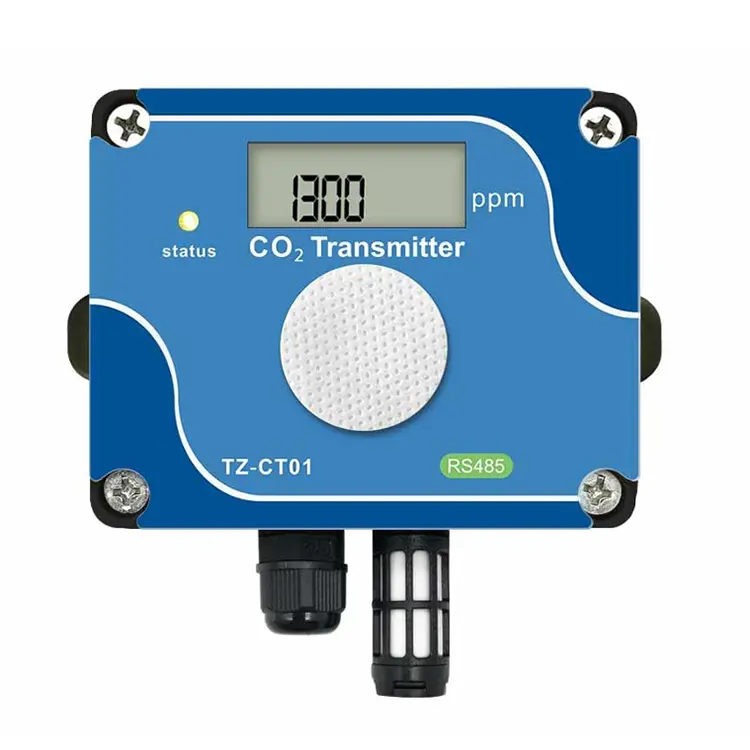 TZ-CT01 pemancar CO2 karbon monoksida sensor iot sensor infra merah dan sensor co2 transduser untuk pertanian pintar