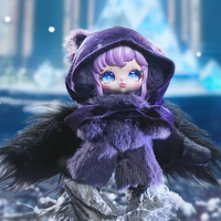 Muñeca de Peluche Original de la Serie Dumia Aria Whisper of Snow Traces, Caja Sorpresa de Vinilo, Linda Muñeca de la Serie Dumia Aria Snow Trace Secret Code