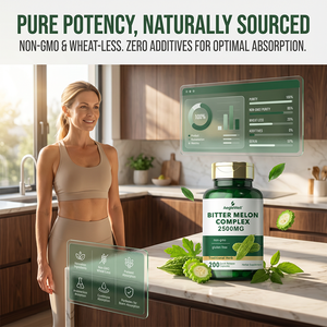 Aeglewell Factory Wholesale Bitter Melon Complex Capsules Complément Alimentaire Personnalisation de l'Étiquette Non-OGM Capsules d'Extrait de Melon Amer - Product Image 4