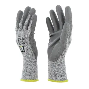 Safety Jogger Construction Industrielle Arbeits schutz handschuhe Herren griff Guantes Antic orte Nivel 5 Work Cut Resistant Gloves