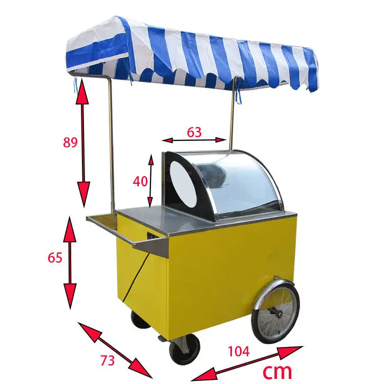 Equipamento de cozinha independente comercial de alta qualidade para carrinhos de concessão, reboques e caminhões de alimentos móveis.