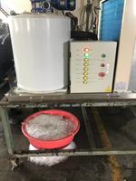 Générateur de glace en flocons Zxshare haute efficacité 1T, refroidi par air/eau, pour la transformation de la viande fraîche et le refroidissement du béton