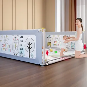 Clôture de jeu en gros, barrière de protection, clôture pour bébé, clôture pour ramper et marcher, clôture intérieure pour enfants, parc pour enfants unisexe - Product Image 5