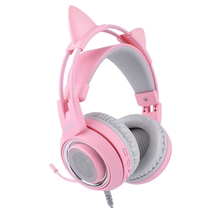 Audífonos para Juegos <span class=keywords><strong>SOMIC</strong></span> G951PINK, Modelo Explosivo, con Micrófono, Sonido Envolvente 7.1, para Deportes Electrónicos, Multimedia - Product Image 1