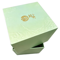 Boîte en carton doré pour montre, boîte en carton ondulé avec effet estampage à chaud doré, flacon de parfum pour emballage personnalisé, coffret cadeau beauté pour enfants