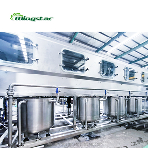 Macchina Automatica per Riempimento di Acqua Minerale in Bottiglia <span class=keywords><strong>da</strong></span> 20 Litri/5 Galloni per Linea di Imbottigliamento - Product Image 3
