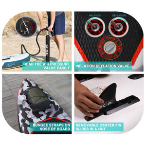 Aqua water — planche de <span class=keywords><strong>surf</strong></span> gonflable isup OEM, accessoire de sports aquatiques, livraison directe - Product Image 5