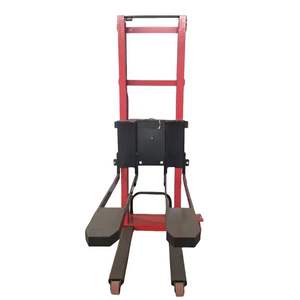 1Ton 1,3 M 1,6 M Lift Full-<span class=keywords><strong>electric</strong></span> Portable Self Loading <span class=keywords><strong>Stacker</strong></span> Ladder Truck Carretilla elevadora eléctrica - Product Image 3