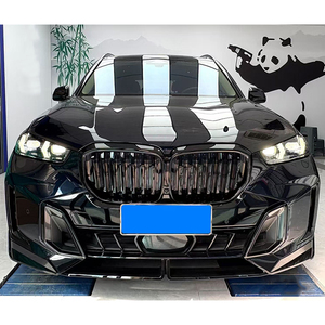 Kit de carrosserie MP de modification et de mise à niveau pour BMW X5 G05 2018-2025, comprenant lèvre avant, lèvre arrière, jupes latérales, spoiler supérieur, calandre et aileron de toit - Product Image 4