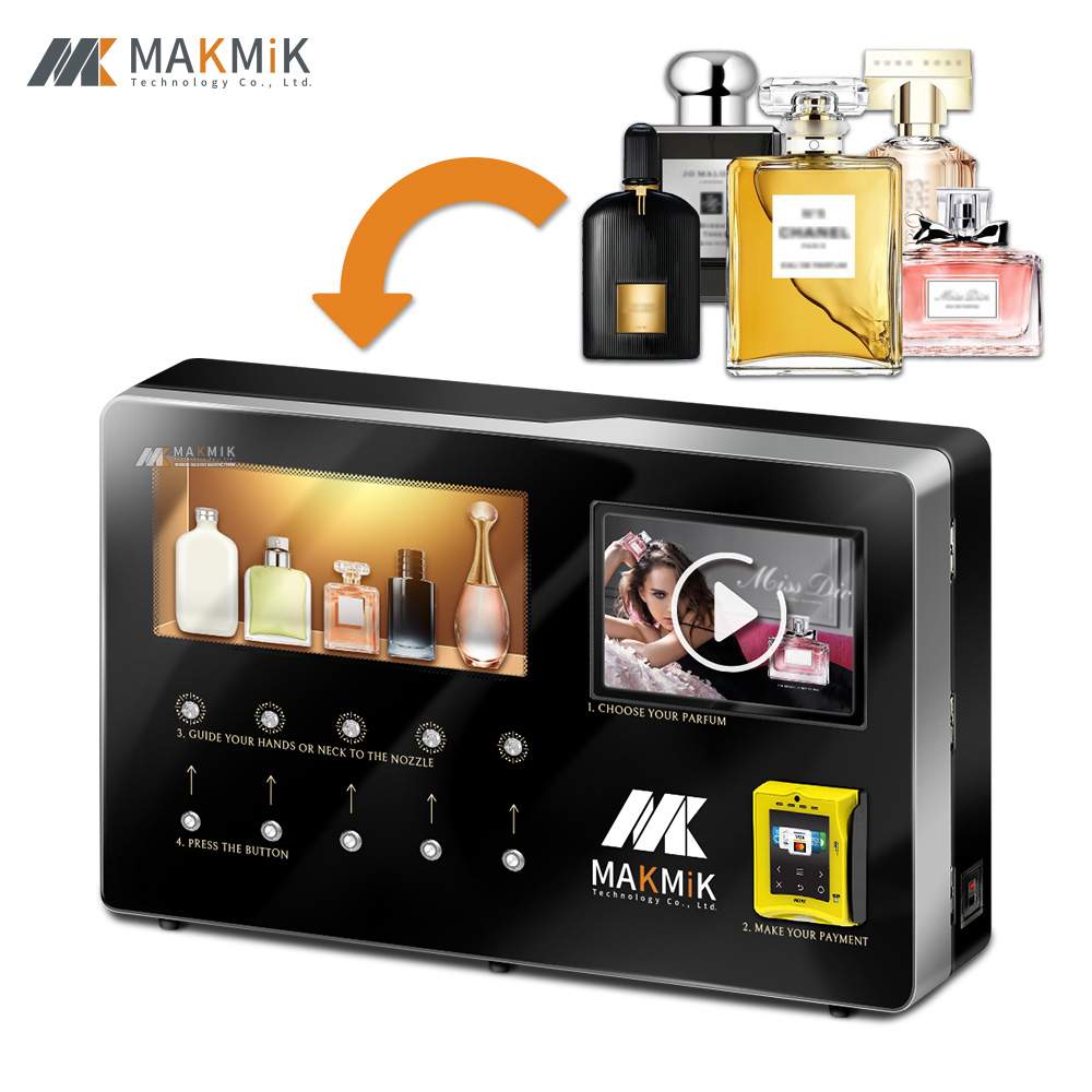 MAKMiK, лидер продаж, автомат для продажи парфюмерии, спрей для кредитных карт и умный настенный распылитель, торговый автомат для парфюмерии