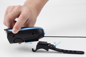 Bán Buôn Đầu Ánh Sáng Không Thấm Nước Xe Đạp Đèn 120 dB Loud Sừng Báo Động Chuông Cảnh Báo Có Thể Sạc Lại LED Xe Đạp Phía Trước Ánh Sáng Pin ABS - Product Image 5