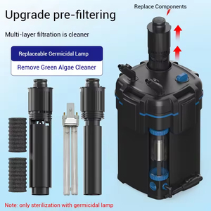 Filtre externe SUNSUN YWY-800 avec ou <span class=keywords><strong>sans</strong></span> lumière UV pour aquariums - Product Image 4