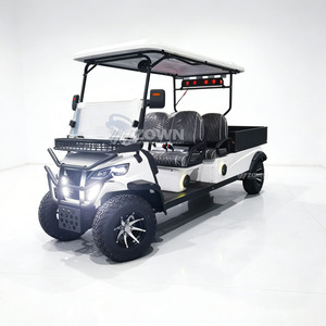 Voiturette de golf électrique haute performance 2 places, moteur 60V 5KW, vitesse rapide, durable pour les terrains de golf et l'usage commercial, chariot utilitaire de golf - Product Image 2