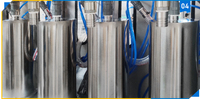 Machine de remplissage de liquide à commande numérique électrique petit distributeur quantitatif pour l'eau alimentaire chimique en plastique