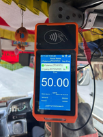 Validador de Autobús Magnético North M10L con Linux y Android, EMV L1/L2, 3G/4G, WiFi, GPS, Terminal NFC, Lector de Códigos QR y Tarjetas para Transporte Público