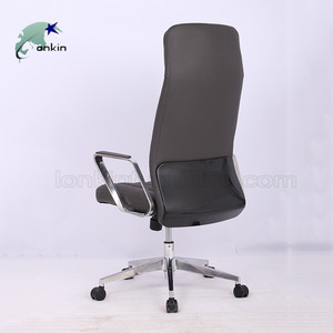Garantie Exécutif Gris Pivotante De Bureau <span class=keywords><strong>En</strong></span> <span class=keywords><strong>Cuir</strong></span> Ergonomique <span class=keywords><strong>Chaise</strong></span> De Bureau Chaises - Product Image 4