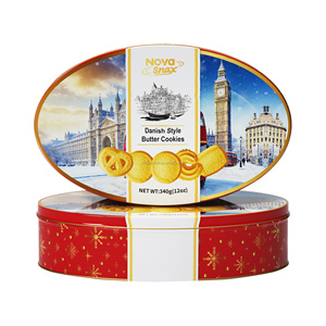 Prix d'usine, logo personnalisé, biscuits <span class=keywords><strong>au</strong></span> <span class=keywords><strong>beurre</strong></span> en boîte elliptique, vente en gros, biscuits <span class=keywords><strong>au</strong></span> <span class=keywords><strong>beurre</strong></span> <span class=keywords><strong>danois</strong></span> en vrac - Product Image 4