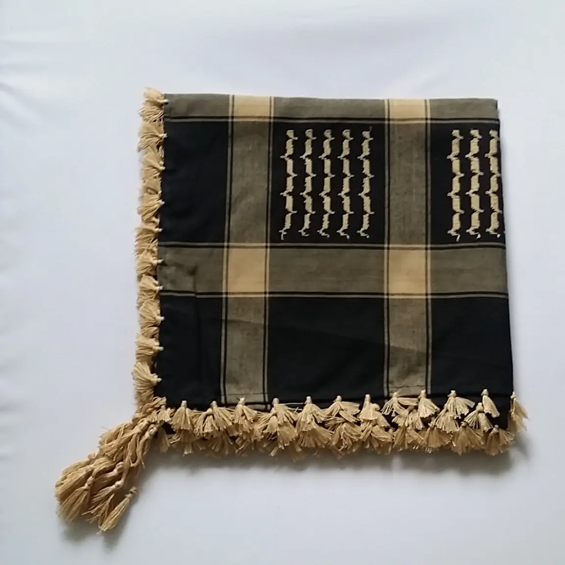 High Quality Arab Men Palestine Scarf With Tassel Outdoor And Arafat Scarf Shemagh Palestine Scarf