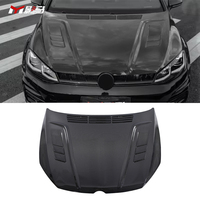 Haute qualité pour Volkswagen Golf 7 capot en Fiber de carbone pour capots de moteur avant Vw Mk7 Gti R-line