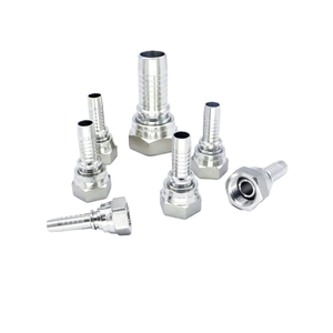 Connecteur de presse hydraulique en acier au carbone personnalisé-Raccord haute pression à filetage interne Raccords de tuyau hydraulique - Product Image 5