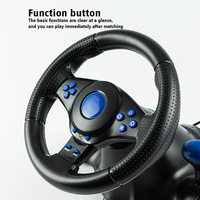 Volant de jeu 7 en 1, volant de course pour voiture, pour Nintendo Switch/xbox360/PS4/PS2/PS3/PC