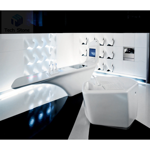 Muebles de restaurante mexicanos de piedra artificial con diseño de restaurante Michelin <span class=keywords><strong>Foodie</strong></span> de gama alta - Product Image 1