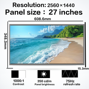 Módulo LCD TFT QHD de 27 Pulgadas BOE MV270QHM-N30 Original de 350 Nits para Equipos Industriales de Escritorio - Product Image 3