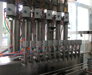 Filling Liquid Water Paste Shampoo Filling Line Bottle Filling Equipment