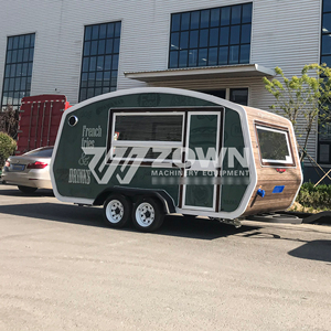 Custom Made <b>Electric</b> Food Truck Mobile Snack Van Stable Structure Easy To Operate For Street Vendor Daily Business Use - Product Image 6