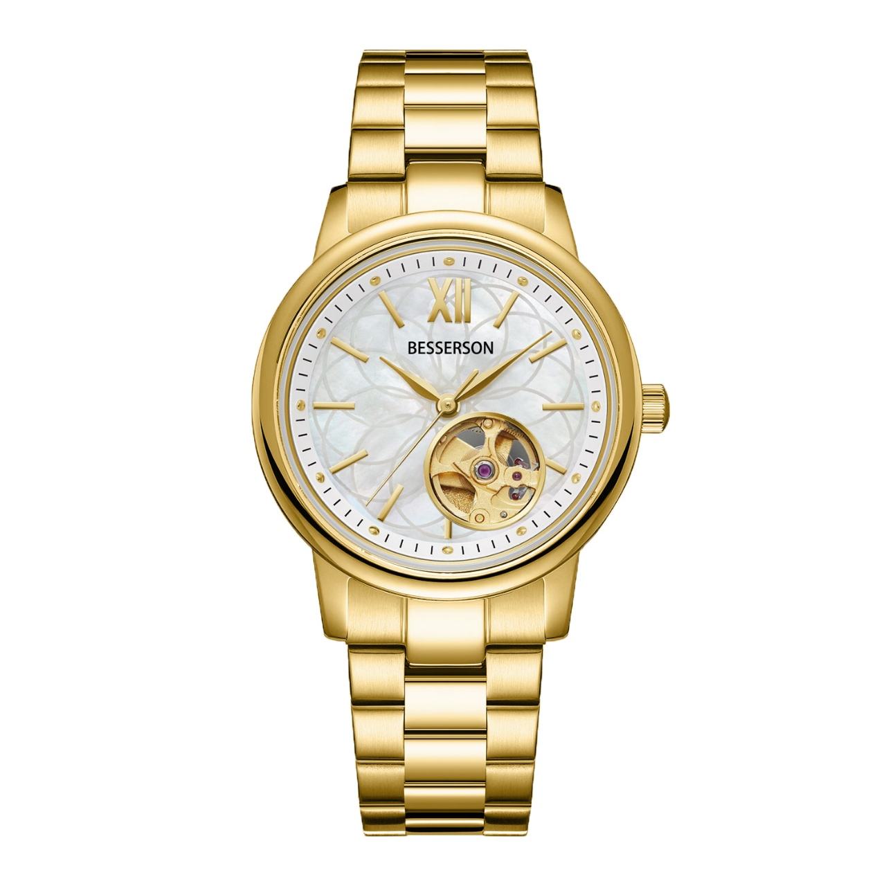 Gold  automatic watch