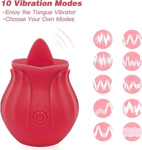 Nouveau Vibrateur en Forme de Rose 2026 pour Femme, Silencieux, 10 Vitesses, Jouet Sexuel Électrique Automatique Étanche pour Adultes - Product Image 2