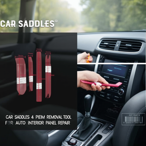 Kit de 4 outils de démontage de garnitures pour la réparation des panneaux intérieurs de voiture - Product Image 3
